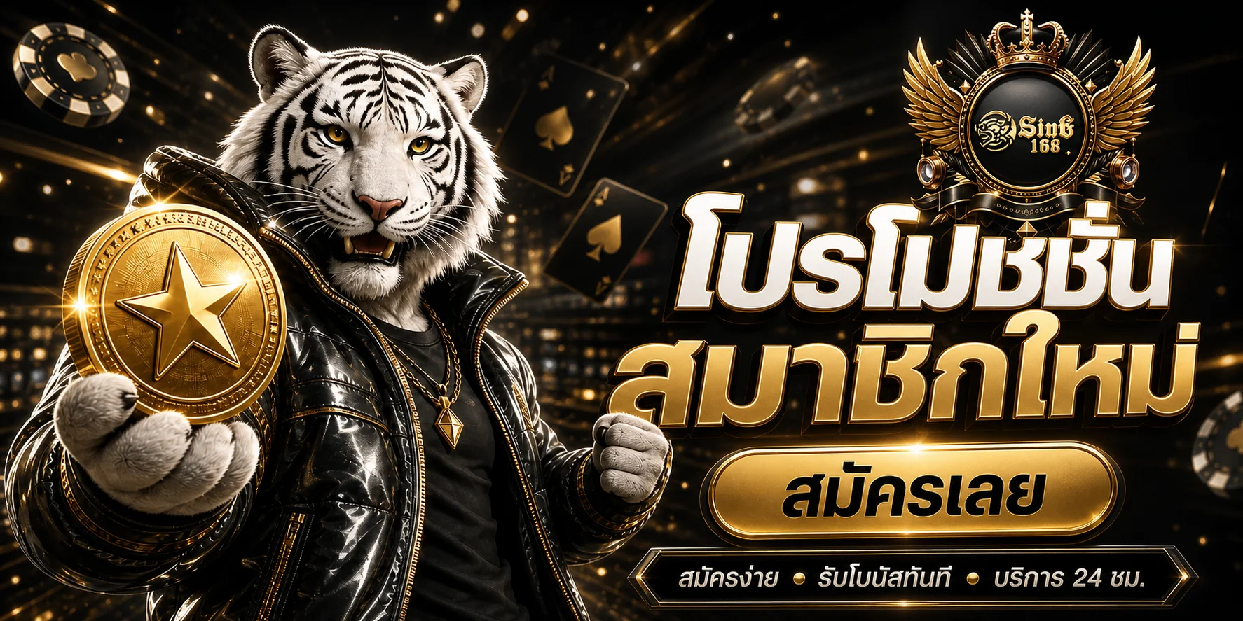SING168 คาสิโน สล็อต กีฬาออนไลน์ ครบในเว็บเดียว
